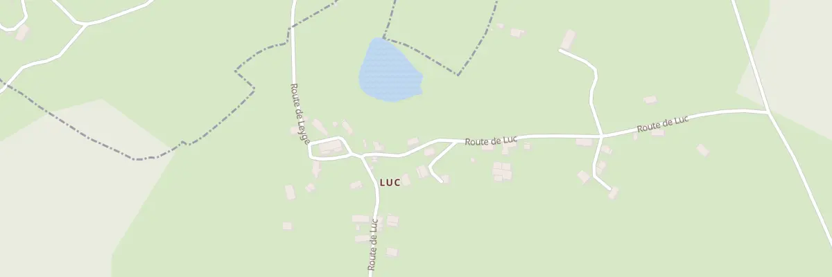 Plan du 8 Rte de Luc à Saint-Cirgues-la-Loutre