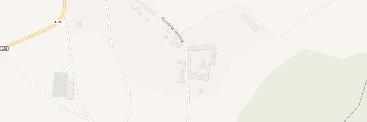 Plan du 64 Rue de la Garenne à Berville