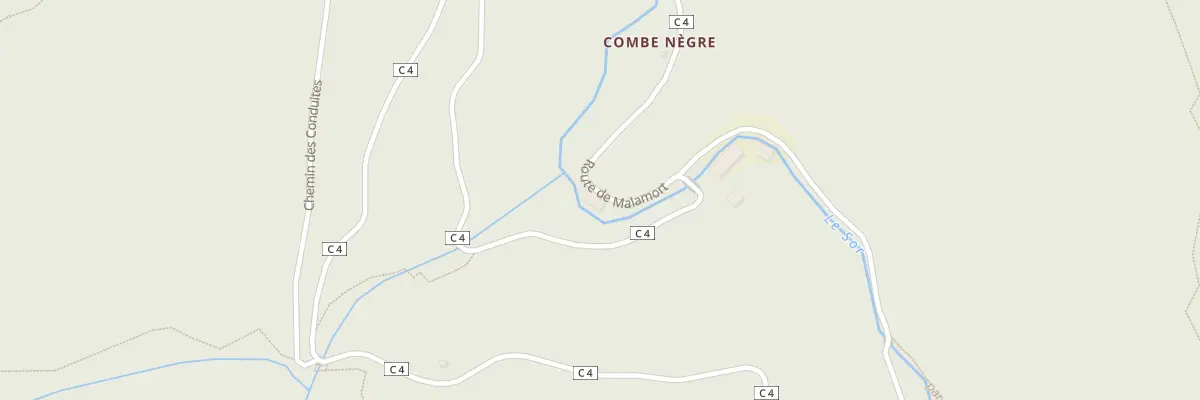 Plan du 5130 Combe Negre à Durfort