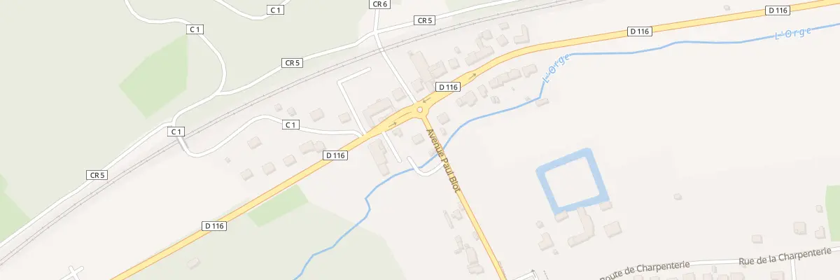 Plan du 5 Av de Dourdan à Sermaise