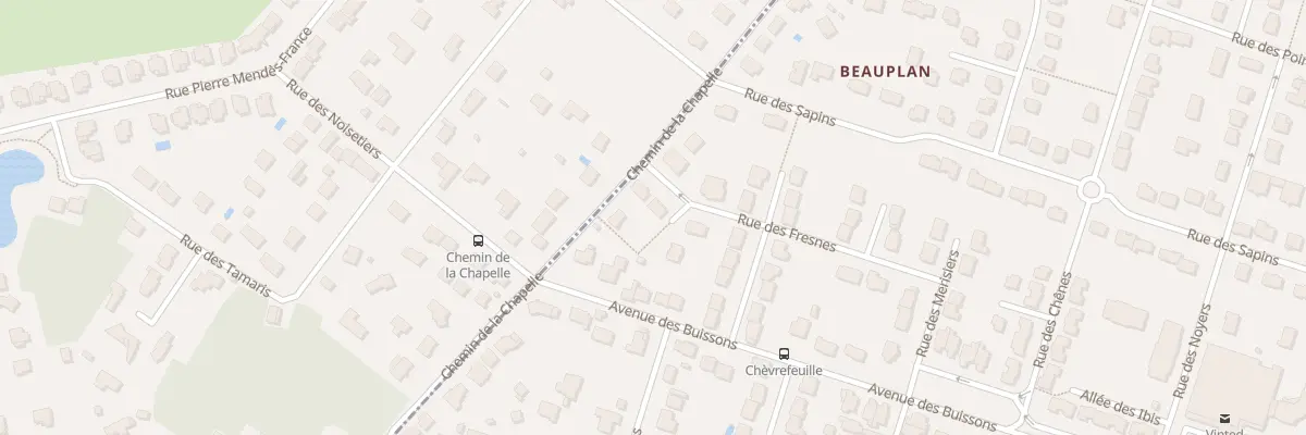 Plan du 17 Rue des Fresnes à Saint-Rémy-lès-Chevreuse