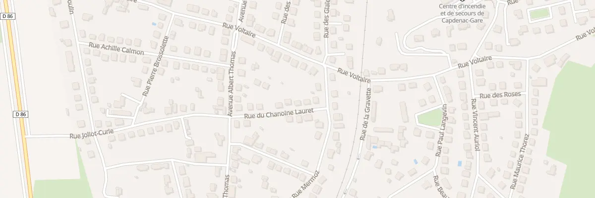 Plan du 11 Rue du Chanoine Lauret à Capdenac-Gare