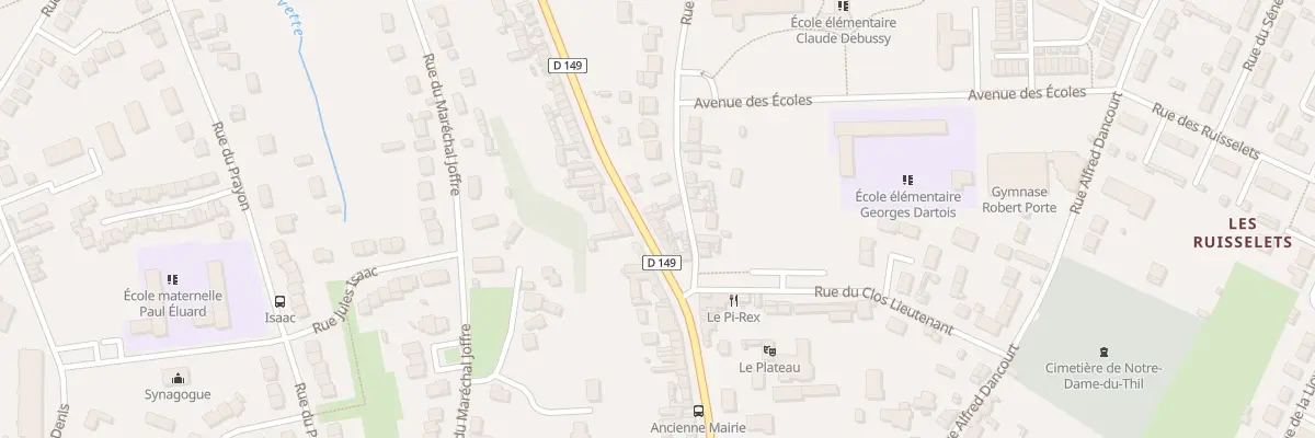 Plan du 118 Rue de Notre-Dame du Thil à Beauvais