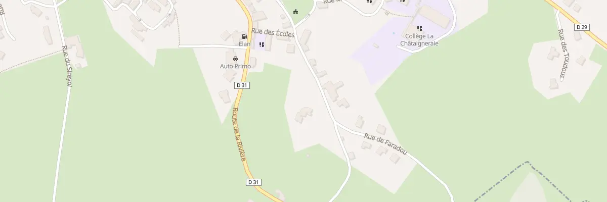 Plan du 5209F Rue de Faradou à Latronquière