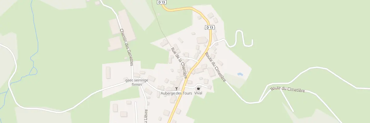 Plan du 3 Rue du Souvenir à Goulles