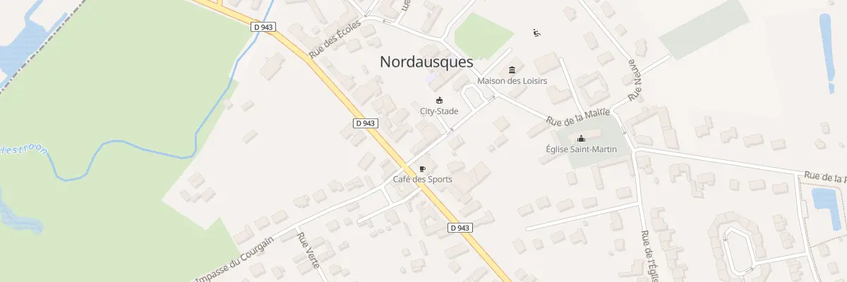 Plan du 720 Rue Nationale No 43 à Nordausques