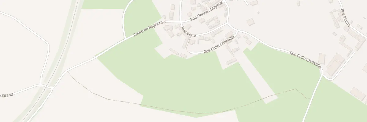 Plan du 13 Rue Colin Chabaille à Rotangy