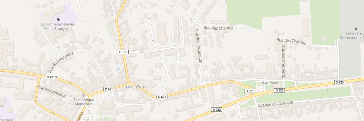 Plan du 18 Rue de la Mare Braconne à Crèvecœur-le-Grand