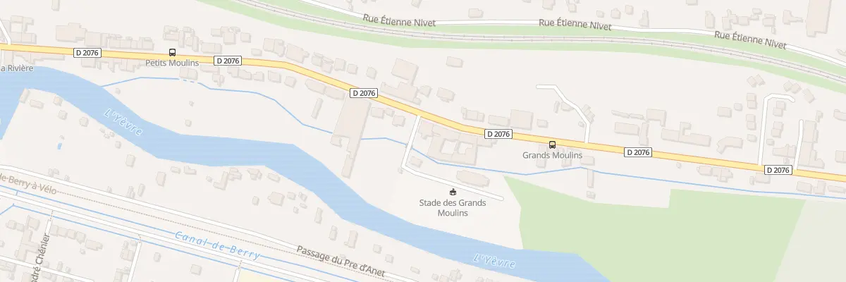 Plan du 43 Rue Jules Louis Breton à Vierzon