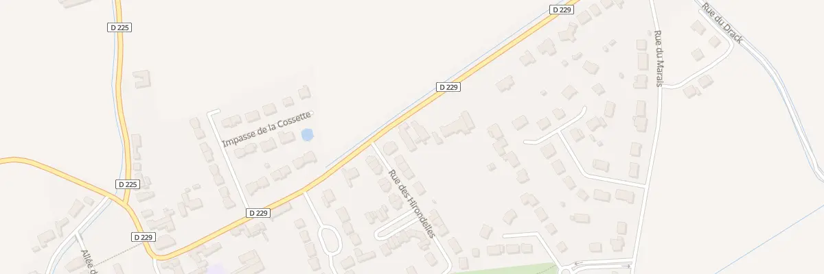 Plan du 2100 Rue de Bourbourg à Vieille-Église