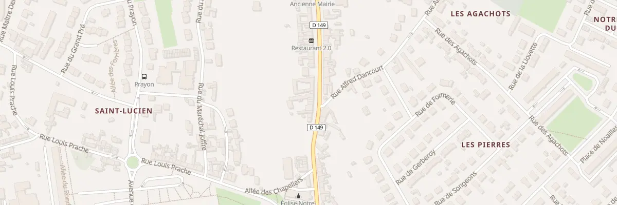 Plan du 25 Rue de Notre-Dame du Thil à Beauvais