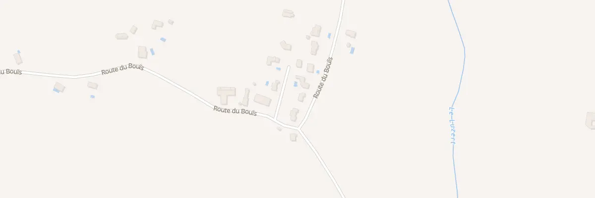 Plan du 107 Rte du Bouïs à Sainte-Croix