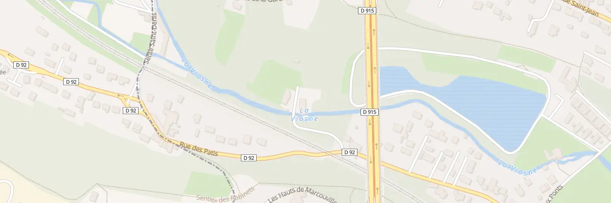 Plan du 40 Rue des Pâtis à Pontoise