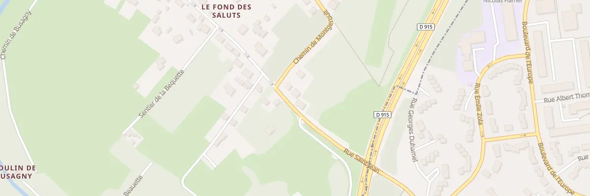 Plan du 117 Rue Saint Jean à Osny