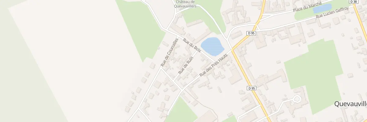 Plan du 248 Rue Ruin à Quevauvillers