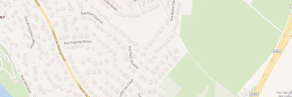 Plan du 5 Rue Blaise Pascal à Osny