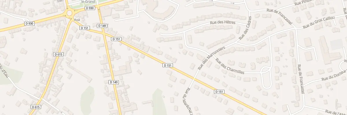 Plan du 33 Rue de Clermont à Crèvecœur-le-Grand
