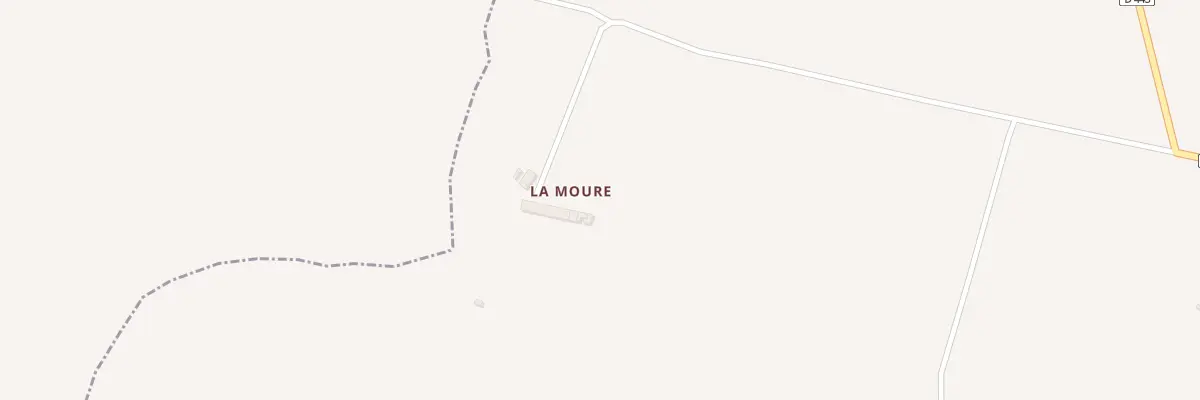 Plan du 55 La Moure à La Force