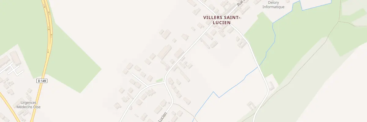 Plan du 80 Rue de Villers-Saint-Lucien à Beauvais