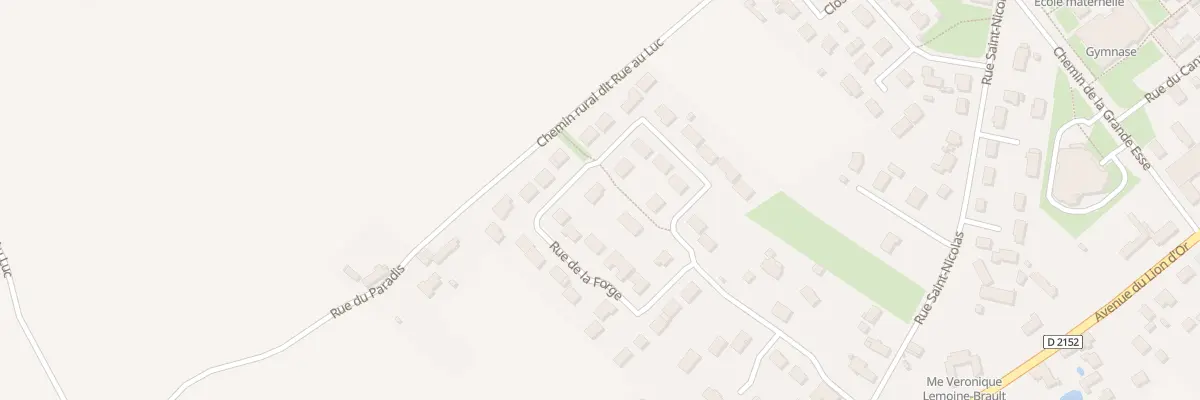 Plan du 27 Rue de la Forge à Loury