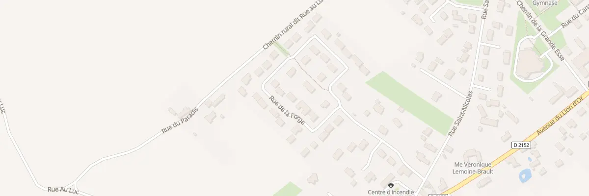Plan du 33 Rue de la Forge à Loury