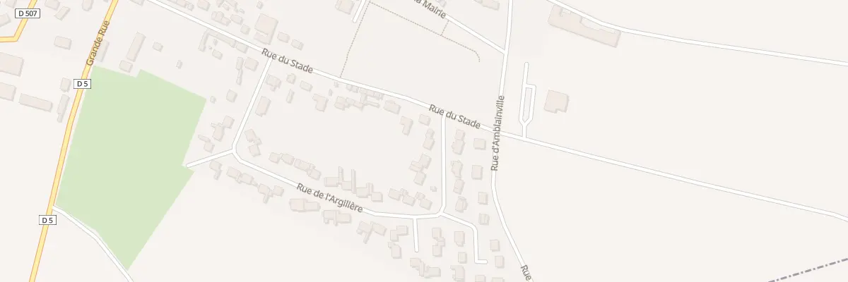 Plan du 4 Rue de l’Argiliere à Villeneuve-les-Sablons