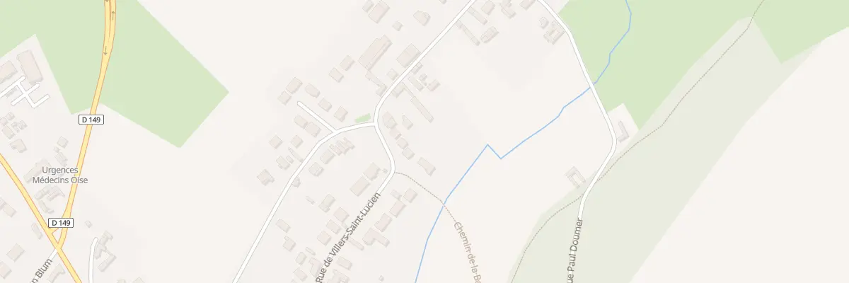Plan du 72 Rue de Villers-Saint-Lucien à Beauvais