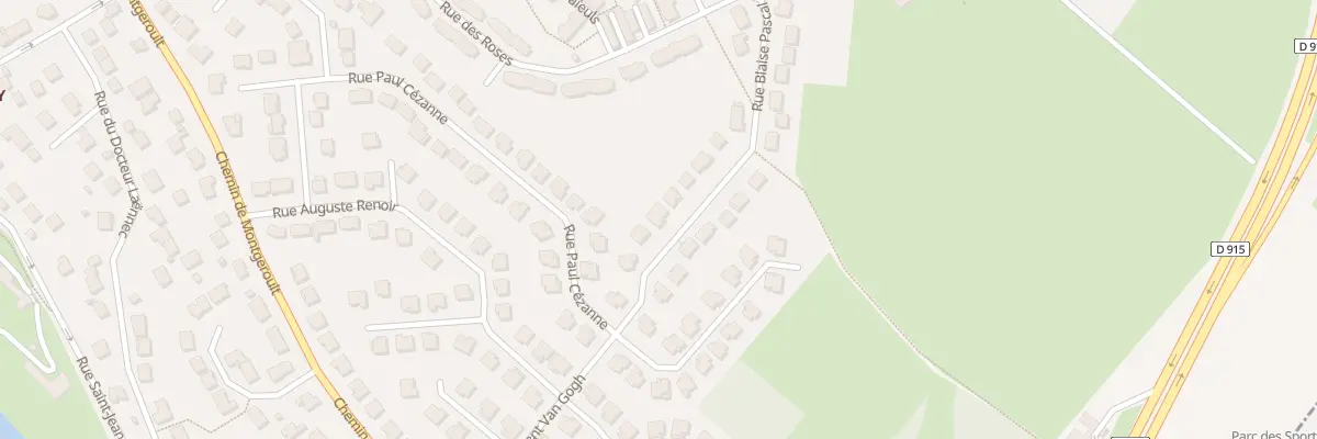 Plan du 7 Rue Blaise Pascal à Osny