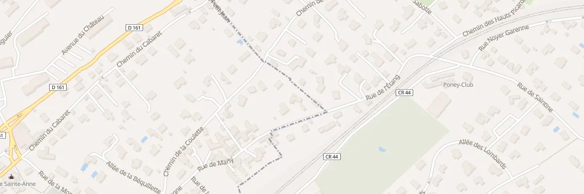 Plan du 29 Rue de Marly à L’Étang-la-Ville