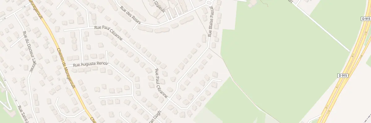 Plan du 9 Rue Blaise Pascal à Osny