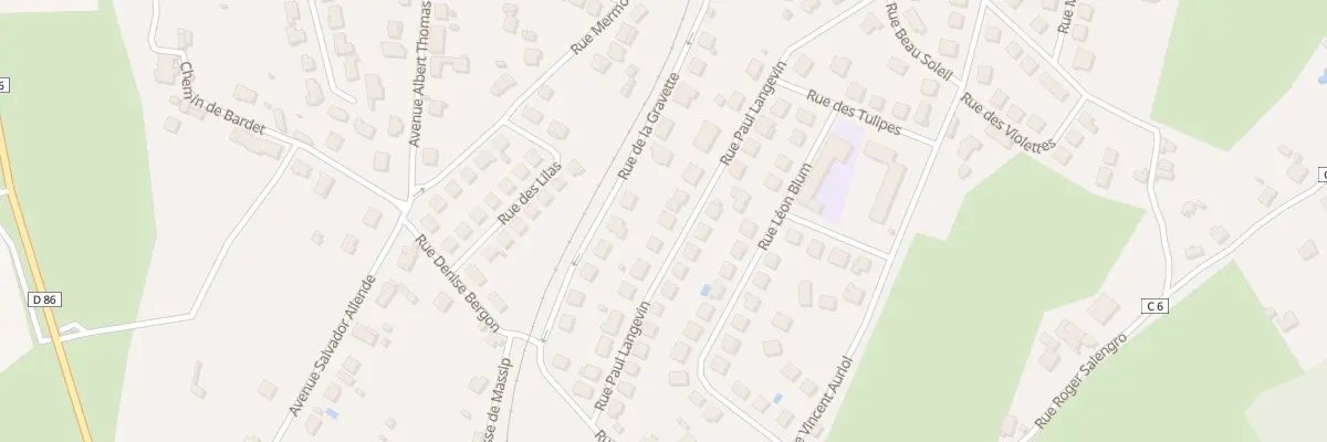 Plan du 38 Rue Paul Langevin à Capdenac-Gare