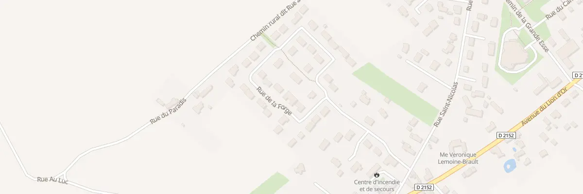 Plan du 35 Rue de la Forge à Loury