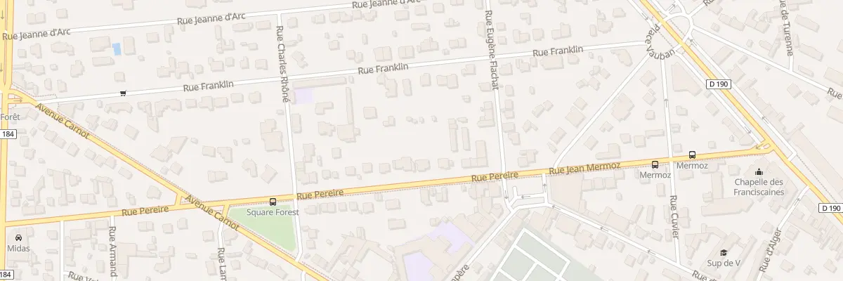 Plan du 30 Rue Pereire à Saint-Germain-en-Laye