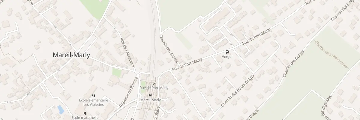 Plan du 5 Rue de Port-marly à Mareil-Marly