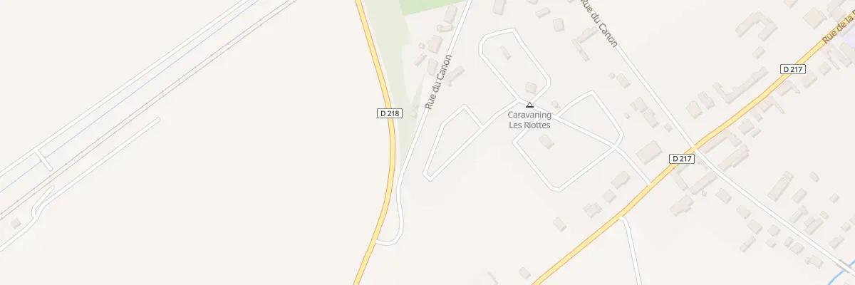 Plan du 129 Vc Les Riottes Parc Residenti à Recques-sur-Hem