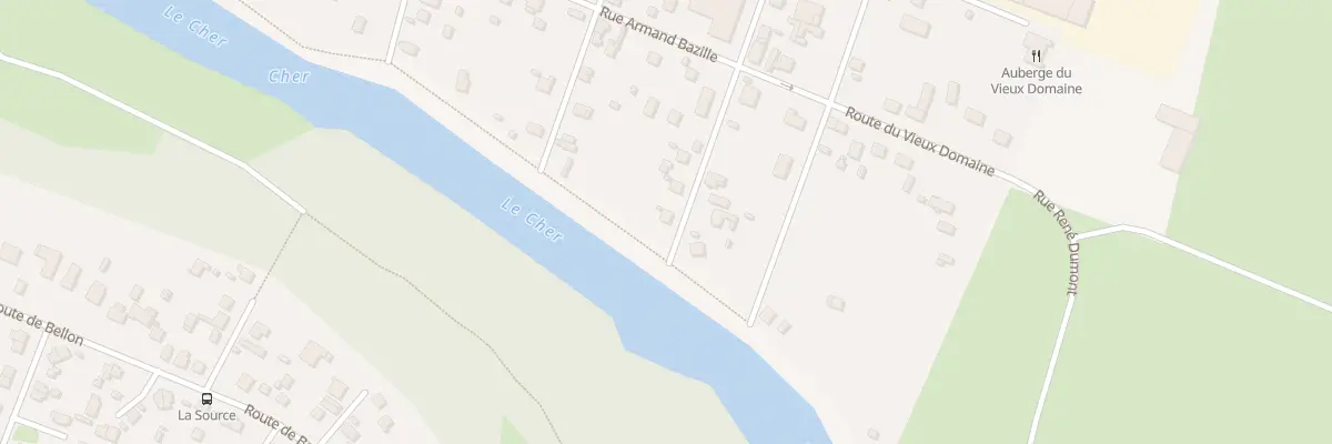 Plan du 52 Rue André Guillemain à Vierzon