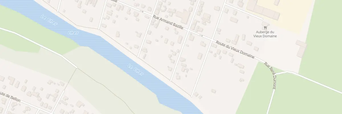 Plan du 46 Rue André Guillemain à Vierzon