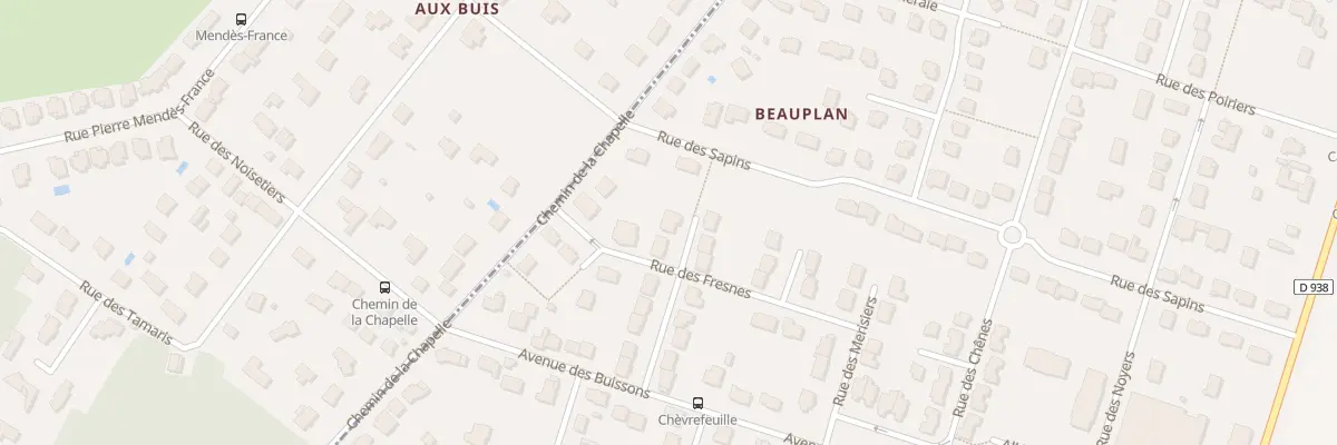 Plan du 13 Rue des Figuiers à Saint-Rémy-lès-Chevreuse