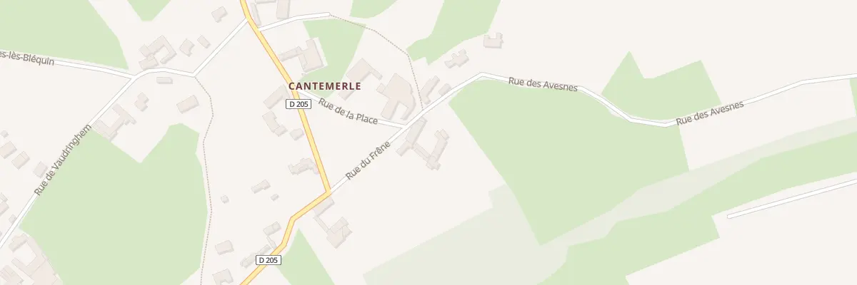Plan du 8 Rue de la Place à Wismes