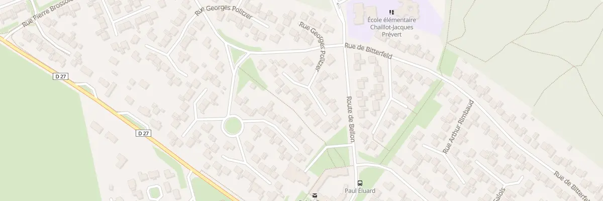 Plan du 72 Rue Georges Politzer à Vierzon