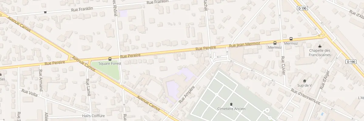 Plan du 29 Rue Pereire à Saint-Germain-en-Laye