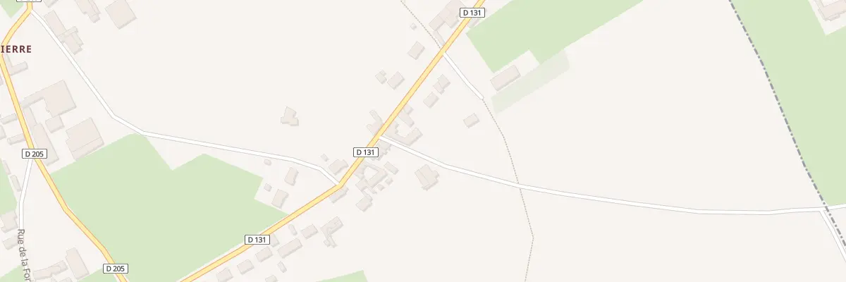 Plan du 56 Rte de Lumbres à Wismes