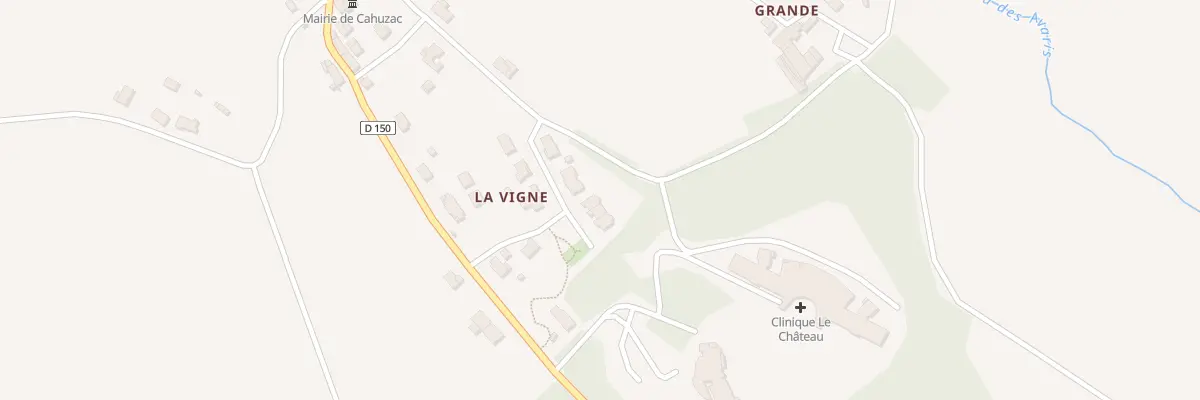Plan du 5059 La Vigne à Cahuzac