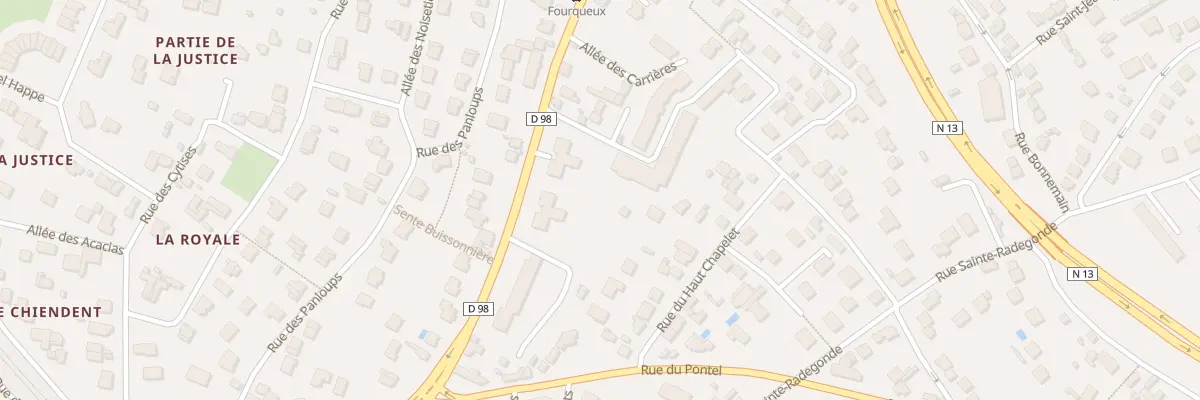 Plan du 37 Rue de Fourqueux à Saint-Germain-en-Laye