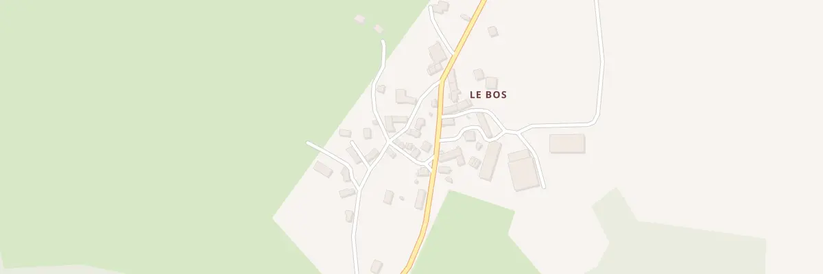 Plan du 5240 Le Bos à Saint-Setiers