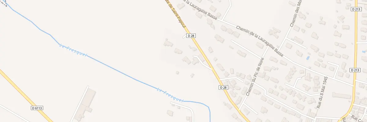 Plan du 3 Rue le Moulin a Eau à Villepinte
