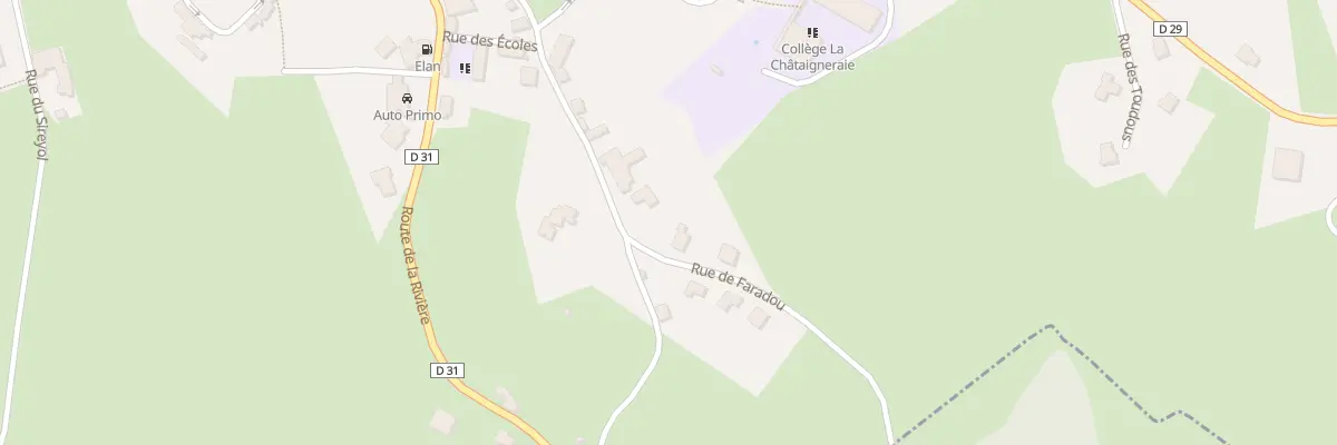 Plan du 5009A Rue de Faradou à Latronquière