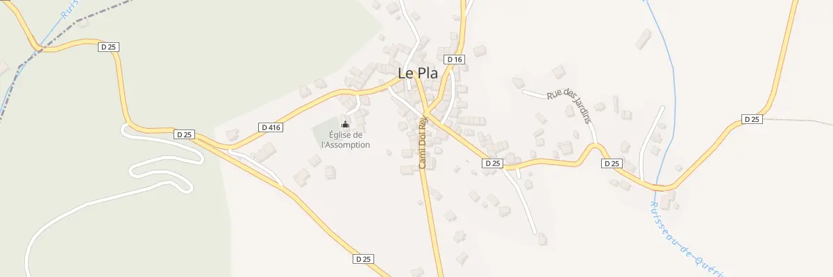 Plan du 91 Le Village au Pla