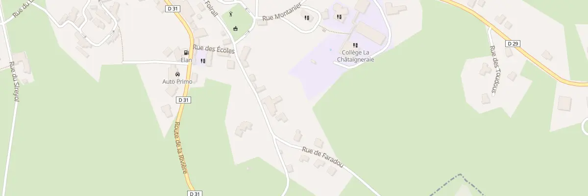Plan du 5144F Rue de Faradou à Latronquière