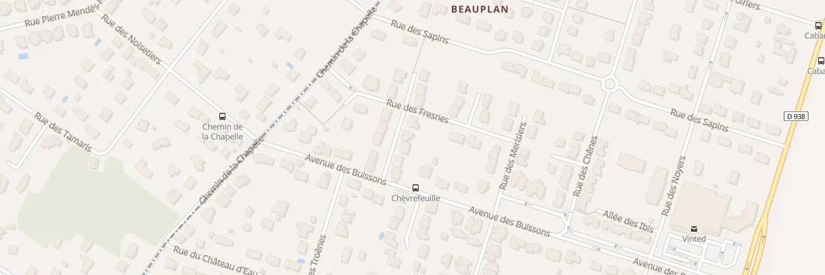 Plan du 8 Rue des Figuiers à Saint-Rémy-lès-Chevreuse